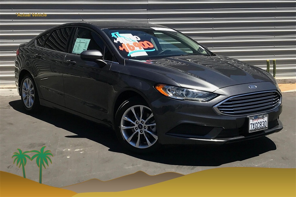 Certified PreOwned 2017 Ford Fusion SE FWD 4D Sedan
