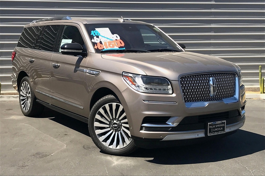 Pre-owned 2018 Lincoln Navigator Reserve 4wd 4d Sport Utility